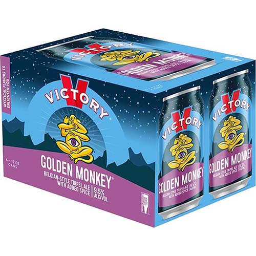 Victory Golden Monkey 6pk Can