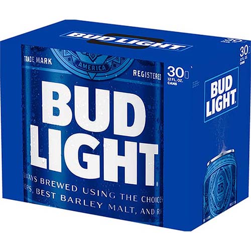 Bud Light Can 30 Pk