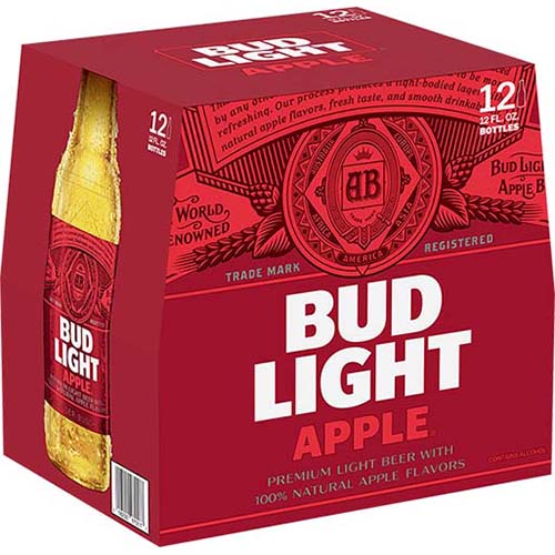 Bud Light Apple Btl 12pk