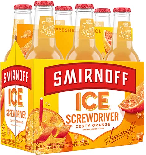 Smirnoff Ice Screwdriver 6pk Bottle