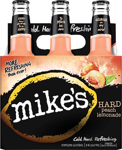 Mikes Hard Peach 6 Pk