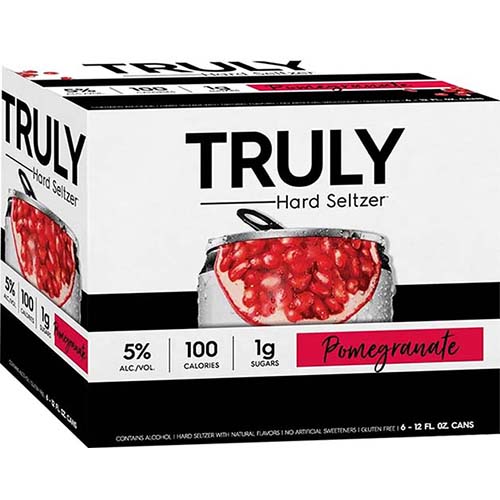Truly Hard Seltzer Pomegranate, Spiked & Sparkling Water
