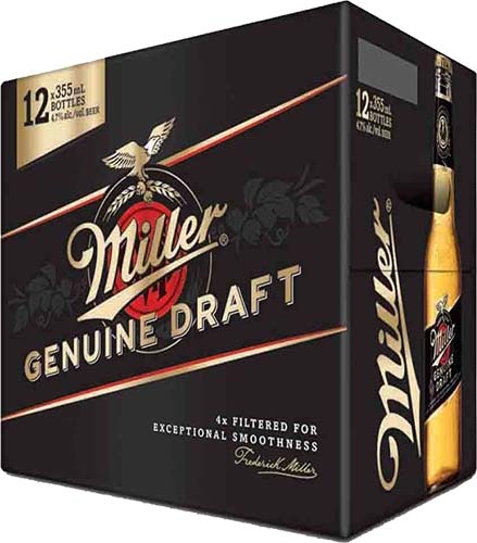 Miller Genuine Draft 12pk Nr