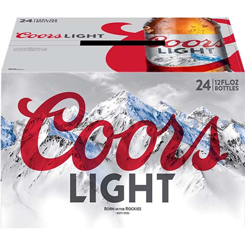 Coors Light 24pk Cans