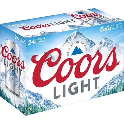 Coors Light Can 24pk