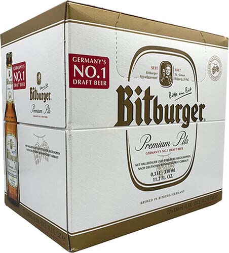 Bitburger German Pilsner Btl