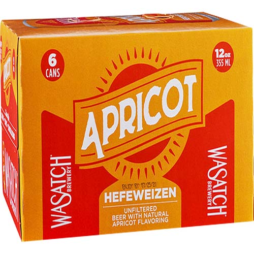 Wasatch 6pkc Apricot 6-pack