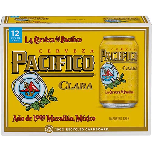 Pacifico Clara Cans Lager