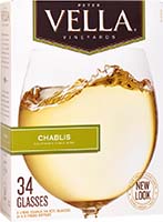 Peter Vella Chablis White Box Wine 5l
