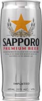 Sapporo     12 Pk 22oz Can    12 Pk