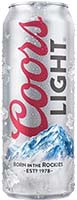 Coors Light Can 24oz