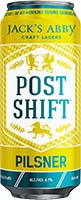Jack Abbys Post Shift Pilsner 4pk Cans