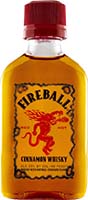 Fireball Cinnamon Whiskey, 10 Pk, 50 Ml