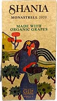 Bodegas Shania Organic Monastrell 3lt Box