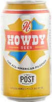 Howdy Beer                     Western Pilsner