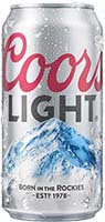 Coors Light 36 Pk Cans