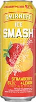 Smirnoff Ice Smash Strawberry Lemon 24oz Can
