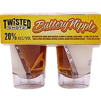 Twisted Bar Twisted Shotz Buttery Nipple 4 Pack