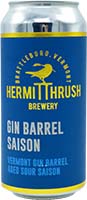 Hermit Thrush Gin Barrel Saison 16oz Can