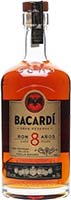 Bacardi Rsva Ocho Rum 750ml