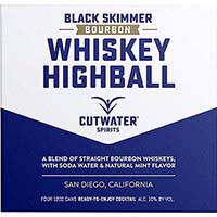 Cutwater Spirits Black Skimmer Bourbon Whiskey Highball Is Out Of Stock