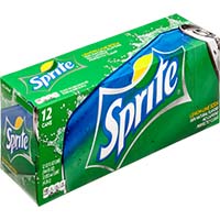 Sprite 12pk/single Cans