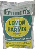 Franco's Lemon Flavored Bar Mix Pouch