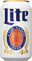 Miller Lite Lager Beer Cans