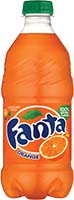 Fanta Orange Zero Soda 20 Oz