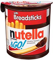 Nutella Ferrero & Go Hazelnut Spread + Breadsticks 1.80 Oz