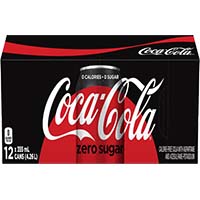 Coke Zero 12pk Cans