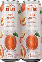 Ritas RosÉ Spritz White Peach 16oz 4pk