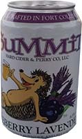 Summit Hard Cider And Perry Co. Blueberry Lavender
