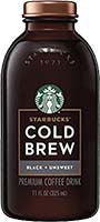 Starbucks Cold Brew 11oz Is Out Of Stock