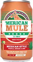 Merican Mule Mexican Style 4pk Can