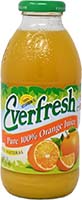 Everfresh Pure 100% Orange Juice 16oz