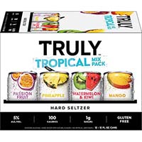 Truly Hard Seltzer Tropical Variety Pack, Spiked & Sparkling Water
