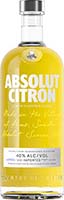 Absolut Citron Vodka Liter