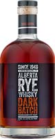 Alberta Premium Dark Batch Rye Canadian Whiskey