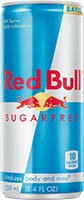 Red Bull Sugar Free 8 Oz