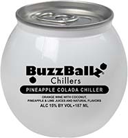Buzz Ballz  Pineapple Colada Chiller 187 Ml.
