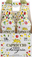 Capriccio Bubbly White Sangria 4pk 355ml