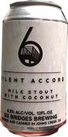 Six Bridges Silent Accord Milk Stout 6pk Can