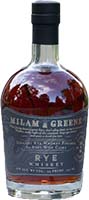 Milam & Greene Port Cask Finish Straight Rye Whiskey