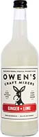 Owens Craft Mixer Ginger Lime