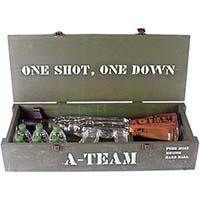 A Team Swat Vodka Box