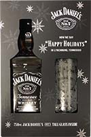 Jack Daniels Black W Col Glass