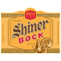 Shiner Bock 1/2 Bbl Keg