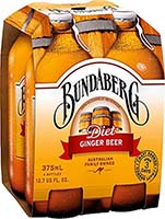Bundaberg Soda Diet Ginger Beer 4 Pk