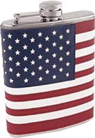 True Fab Flask American Flag 6 Oz